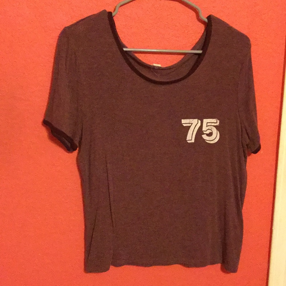 “75” baseball tee from GARAGE
